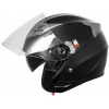 A-PRO KINETIC BK MT čierna otvorená jet prilba, XL