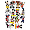 CUKROVÁ TLAČ jedlý obrázok na tortu Cukrová hmota Myšiak Mickey Pluto Donald 54