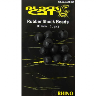 Guličky nárazové Black Cat Rubber SHock Bead 10mm 10ks