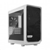FRACTAL DESIGN skříň Meshify 2 Mini White TG Clear Tint, USB 3.1 Type-C, 2x USB 3.0, bez zdroje, mATX