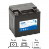 Exide AGM12-31 motobaterie AGM naplněná z výroby 12V 30Ah 430A 166x126x175
