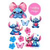 Výtlač torta TLAČ NA cukrovú hmotu STICH A ANGEL