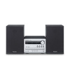 Panasonic SC-PM254EG-S stereo systém Bluetooth, CD, DAB+, UKW, USB, 2 x 10 W čierna, strieborná; SC-PM254EG-S