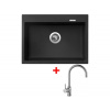 Set Sinks Maximo 680 Pureblack + Vitalia