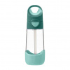 B.box Fľaša na pitie so slamkou 450ml Varianta: Emerald Forest