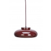 Závesná lampa Madam Stoltz Enamel 10 x 18 cm L59219R burgundské ONE SIZE