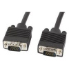 LANBERG VGA M / M kabel 1,8m dvojité stínění, černý CA-VGAC-10CC-0018-B