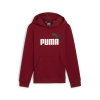 Detská Mikina PUMA ESS+ 2 COL BIG LOGO HOODIE FL B 58698713 – Vínová