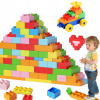 Stavebné kocky, hračka pre deti, plastové, 240 kusov