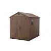 KETER Záhradný domček CHARLES 6x8 | hnedá
