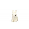 Teddies Králik plyš 15cm biely 0m+