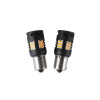 Autožárovka LED BAU15S 12V CARCLEVER 30LED 3020SMD oranžová 2ks