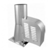 Karl M500 komínový ventilátor, čtvercová podstava, průměr 150mm - nerez