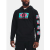 Mikina Under Armour Rival Fleece HPS Hoodie BLK 001 XL