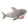 mamido Plyšový žralok maznáčik 50 cm šedý