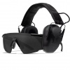 Wiley X + Earmor - Střelecké brýle Saber Advanced + aktivní sluchátka M300A - ČERNÉ