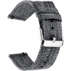 Nylonový popruh Ricardo 22mm (pro Garmin Venu 3, Forerunner 265, Vívoactive 4 aj.), šedý V2, Quick Release