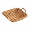 Kôš, košík - Rattan imitácia prútený kôš na chlieb (Rattan imitácia prútený kôš na chlieb)