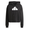 adidas Future Icons Badge Of Sport dámska mikina Hoody Black 10 (S)