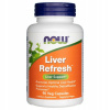 NOW Foods Liver Refresh podpora pečene 90 vege kapsúl