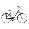 Mestsky bicykel - ROMET ART DECO LUX tmavomodrý M bicykel (Romet Art Deco Bike Navy Blue M)