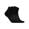 Ponožky nad kotník CRAFT CORE DRY MID SOCK 3-PACK 1910637-999000 – Čierna