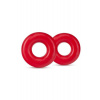 Blush Stay Hard Donut Rings Oversized