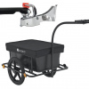 Prepravný príves za bicykel 90 l s plachtou, čierny