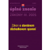 Zákon o starobnom dôchodkovom sporení (Aktualizácia III/2/2025)