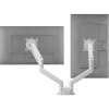 One For All Solid Dual white stolový držiak monitoru 33 cm (13) - 88,9 cm (35) výškovo nastaviteľný, Naklápanie + otáčanie, nakláňací; DM 4220