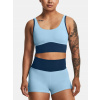 Under Armour Meridian Fitted Crop Tank W modrá