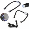 LED LAMPA NA ČÍTANIE KNÍH NA KRK, FLEXIBILNÁ BATÉRIA