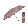 PERLETTI Time, Dámsky skladací dáždnik Leopardato, 26328