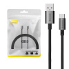 Kábel USB do USB-C Baseus Superior 100W 1,5 m (čierny) 6932172631956