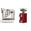 Rocket Espresso R NINE ONE Edizione Speciale + Eureka Mignon Specialita Smart, CR ferrari red