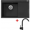 Sinks Rim 780 L Granblack + Polo GR