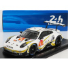 Spark-model Porsche 911 991-2 4.2l Rsr-19 Team Project-1 N 46 24h Le Mans 2021 A.buchardt - R.foley - D.olsen 1:43 White