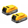 DeWALT DCBP034E2 XR 18V 2 x 1,7 Ah