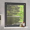 Magnetická okenná sieťka proti hmyzu biela 120x140 cm-ForU-153853