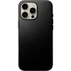 Nomad Traditional Leather Case MagSafe kryt iPhone 16 Pro Max čierny