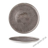 Tanier plytký 29 cm Optimo SHELL Grey (G.Benedikt DecoLab Shell - Grey)