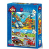 ART PUZZLE Puzzle Policie a hasiči 2x100 dílků