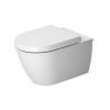 Duravit Darling New - Závesné WC, Rimless, alpská biela 2557090000