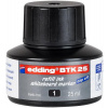 Edding BTK25 náhradná náplň do popisovačov 25 ml čierna