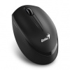Genius Myš NX-7009, 1200DPI, 2.4 [GHz], optická, 3tl., bezdrôtová, čierna, 1 ks AA, Blue-Eye senzor 31030030400