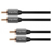 kabel kruger & matz 2xcinch konektor/2xcinch konektor 1,8m km0305
