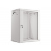 Lanberg WF01-6415-10S rack 15U Nástěnný regál Šedá
