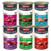 Vlhké krmivo pre psov Animonda GranCarno bez obilnín mix príchutí 6x400 g