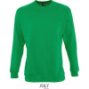SOL'S | New Supreme, Unisex mikina, zelená kelly, S