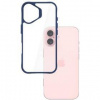 Kryt na mobil 3mk Satin Armor Case+ Blue pro Apple iPhone 16 5903108592659